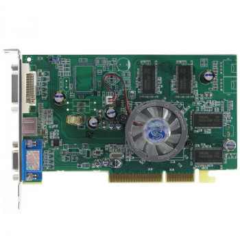 б/у Видеокарта AGP 256Mb ATI Radeon 9600Pro Sapphire 
