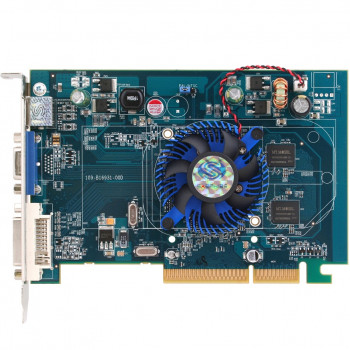 б/у Видеокарта AGP 256Mb ATI Radeon HD2400Pro Sapphire 