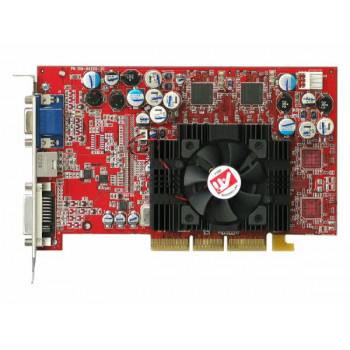 б/у Видеокарта AGP 128Mb ATI Radeon 9500 PowerColor