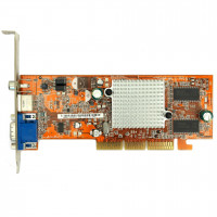 б/у Видеокарта AGP 128Mb ATI Radeon  Asus A9200Se