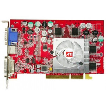 б/у Видеокарта AGP 256Mb ATI Radeon 9600XT PowerColor