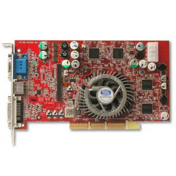 б/у Видеокарта AGP 256Mb ATI Radeon 9800Pro Sapphire