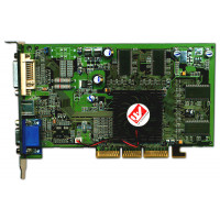 б/у Видеокарта AGP 64Mb ATI Radeon 7500