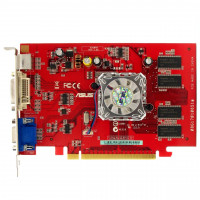 б/у Видеокарта PCI-E 128Mb ATI Radeon x550 Asus