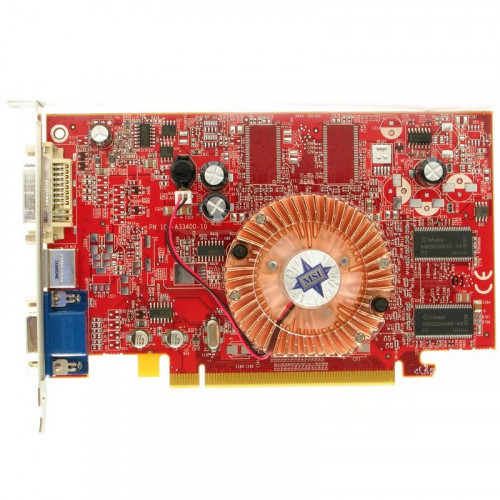 Видеокарта PCI-E 128Mb ATI Radeon x550 MSI RX550-TD128E