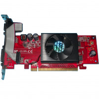 б/у Видеокарта PCI-E 256Mb ATI Radeon HD2400Pro Palit 