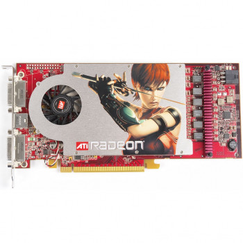 б/у Видеокарта PCI-E 256Mb ATI Radeon x1900GT GeCube 
