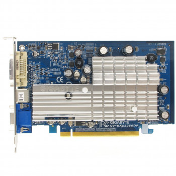 б/у Видеокарта PCI-E 256Mb ATI Radeon x550 GigaByte