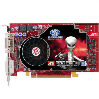 б/у Видеокарта PCI-E 256Mb ATI Radeon x800 Sapphire 