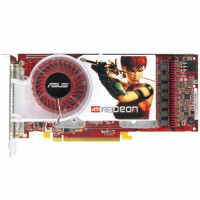 б/у Видеокарта PCI-E 512Mb ATI Radeon X1900XT Asus 