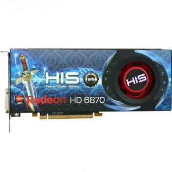 б/у Видеокарта PCI-E 1Gb ATI Radeon HD6870 HIS 
