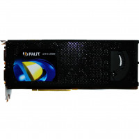б/у Видеокарта PCI-E 1,79Gb GeForce Gtx295 Palit 