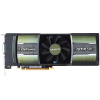 б/у Видеокарта PCI-E 3Gb GeForce Gtx590 GigaByte 
