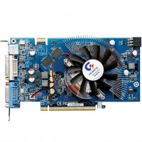 б/у Видеокарта PCI-E 512Mb GeForce Fx9600Gt GigaByte 