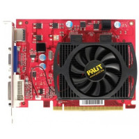 б/у Видеокарта PCI-E 512Mb GeForce Gt220 Palit 
