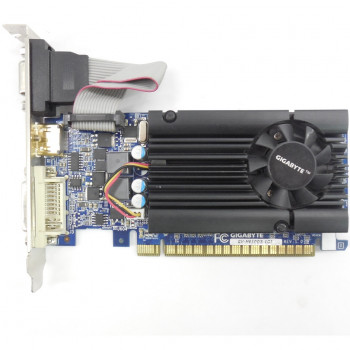 б/у Видеокарта PCI-E 1Gb GeForce Gt610 GigaByte 