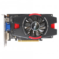 б/у Видеокарта PCI-E 1Gb GeForce Gt440 Asus