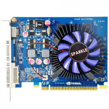 б/у Видеокарта PCI-E 1Gb GeForce Gt440 Sparkle 