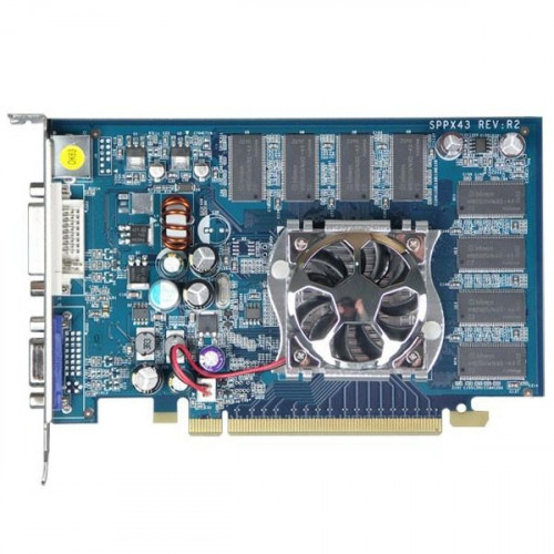 Видеокарта PCI-E 256Mb GeForce Fx6600 Sparkle SP-PX43DH