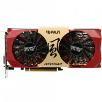 б/у Видеокарта PCI-E 2Gb GeForce Gtx760 Palit 