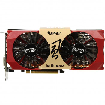 б/у Видеокарта PCI-E 2Gb GeForce Gtx760 Palit 