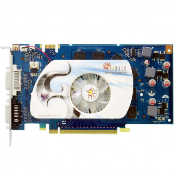 б/у Видеокарта PCI-E 512Mb GeForce Fx9600Gt Sparkle 
