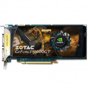 б/у Видеокарта PCI-E 512Mb GeForce Fx9600Gt Zotac 