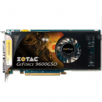 б/у Видеокарта PCI-E 1Gb GeForce Fx9600Gso Zotac 