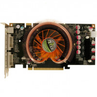 б/у Видеокарта PCI-E 1Gb  GeForce Fx9600Gt Axle 