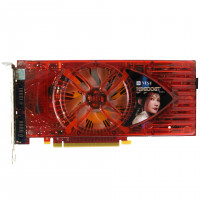 б/у Видеокарта PCI-E 1Gb  GeForce Fx9600Gt MSI 