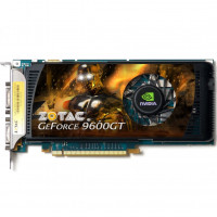 б/у Видеокарта PCI-E 1Gb  GeForce Fx9600Gt Zotac