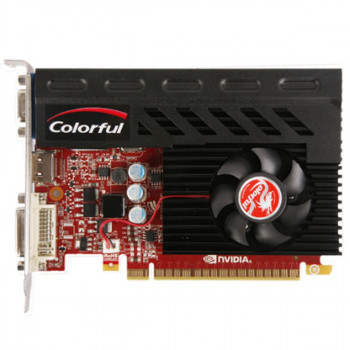 б/у Видеокарта PCI-E 1Gb GeForce Gt430 ColorFul 