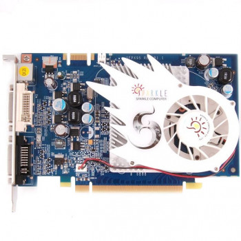 б/у Видеокарта PCI-E 256Mb GeForce Fx9500Gt Sparkle 