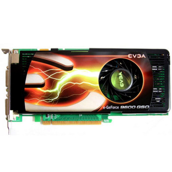 б/у Видеокарта PCI-E 384Mb GeForce Fx9600Gso EVGA 