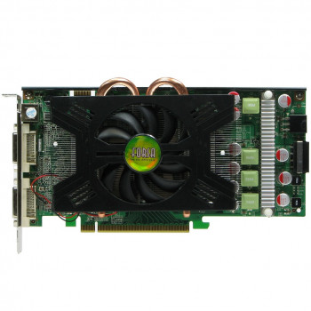 б/у Видеокарта PCI-E 384Mb GeForce Fx9600Gso Forsa 