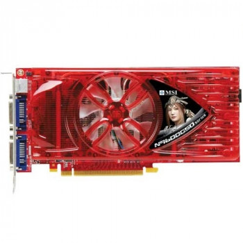 б/у Видеокарта PCI-E 384Mb GeForce Fx9600Gso MSI
