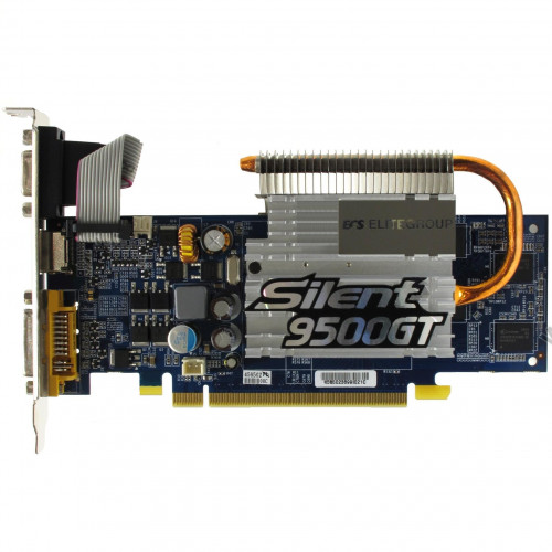 Видеокарта PCI-E 512Mb GeForce Fx9500Gt ECS NS9500GTC-512QZ-P
