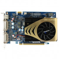 б/у Видеокарта PCI-E 512Mb GeForce Fx9500Gt GigaByte 