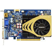 б/у Видеокарта PCI-E 512Mb GeForce Fx9500Gt GigaByte 