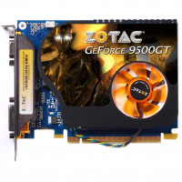 б/у Видеокарта PCI-E 512Mb GeForce Fx9500Gt Zotac