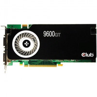 б/у Видеокарта PCI-E 512Mb GeForce Fx9600Gt Club3D