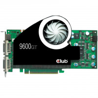 б/у Видеокарта PCI-E 512Mb GeForce Fx9600Gt Club3D