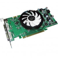 б/у Видеокарта PCI-E 512Mb GeForce Fx9600Gt Inno3D 