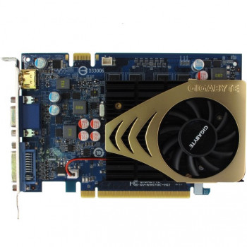 б/у Видеокарта PCI-E 1Gb GeForce Fx9500Gt GigaByte