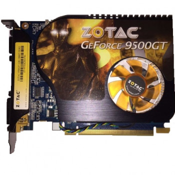 б/у Видеокарта PCI-E 1Gb GeForce Fx9500Gt Zotac 