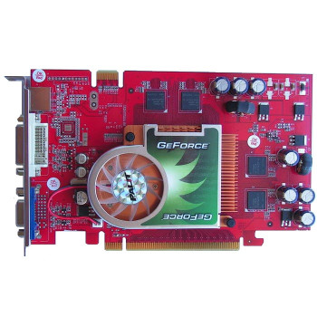 б/у Видеокарта PCI-E 128Mb GeForce Fx6600Gt Palit 