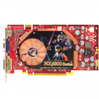 б/у Видеокарта PCI-E 128Mb GeForce Fx6800Xt MSI 