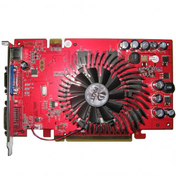 б/у Видеокарта PCI-E 256Mb GeForce Fx7600Gs Palit 
