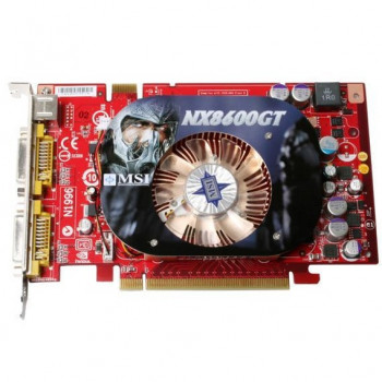 б/у Видеокарта PCI-E 256Mb GeForce Fx8600Gt MSI 
