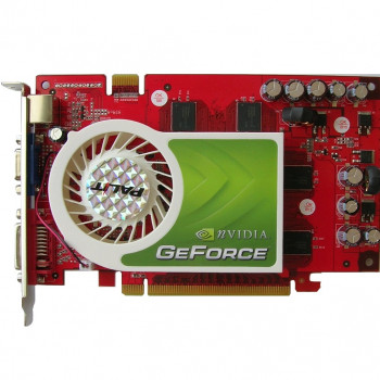 б/у Видеокарта PCI-E 256Mb GeForce Fx7600Gs Palit 